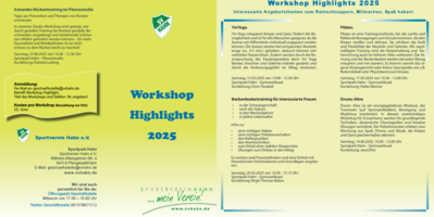 Workshop Highlights 2025